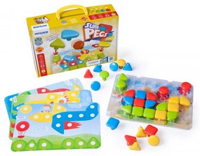 Μωσαϊκό παιχνίδι MINILAND SUPER PEGS 32τμχ
