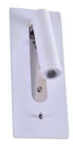 SE 129-1AW CRUZ WALL LAMP WHITE MAT 1B1