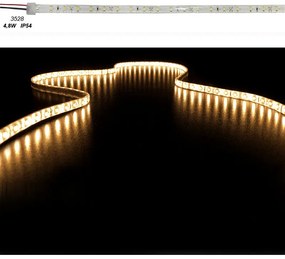 Adeleq Ταινία Led 5 Μέτρα 12Vdc 4.8W Και  60Led Ανά Μέτρο Ip54 Πορτοκαλί 30-3412113