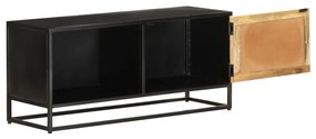 vidaXL Έπιπλο Τηλεόρασης 90 x 30 x 40 εκ. από Ακατέργαστο Ξύλο Μάνγκο