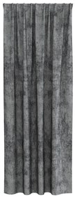 vidaXL κουρτίνες  2 τμχ με Δακτυλίδια Γκρι 260x140 εκ