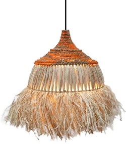 ΦΩΤΙΣΤΙΚΟ ΟΡΟΦΗΣ SIFO HM4714 ΚΑΠΕΛΟ ΙΝΕΣ SISAL & ΜΠΑΝΑΝΑΣ-ΦΥΣΙΚΟ & MIX Φ35x45Υεκ.