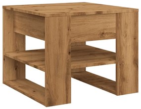 vidaXL Τραπεζάκι σαλονιού Artisan Oak 55,5x55x45cm Κατασκευασμένο ξύλο