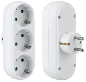 Πολύμπριζο Ασφαλείας 3 Θέσεων - Electric Adapter YW-7383