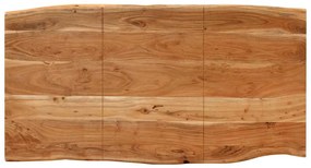 vidaXL Τραπεζαρία 154x80x76 εκ. από Μασίφ Ξύλο Ακακίας