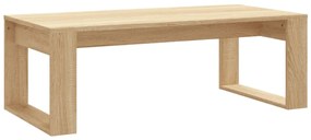 vidaXL Τραπεζάκι Σαλονιού Sonoma Δρυς 102 x 50 x 35 εκ. Επεξεργ. Ξύλο
