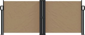 vidaXL Σκίαστρο Πλαϊνό Συρόμενο Taupe 100 x 1000 εκ.