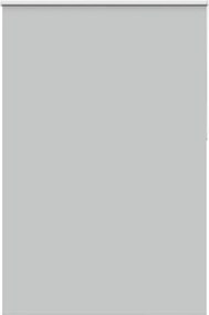 vidaXL Roller Blind Blackout ανοιχτό γκρι 150x210 cm Πλάτος υφάσματος