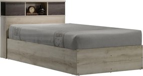 Κρεβάτι OLYMPUS pakoworld σε χρώμα castillo-toro 120x200εκ