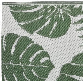 vidaXL Χαλί εξωτερικού χώρου ARAKIL Πράσινο 80x250 cm PP