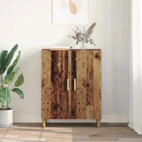 vidaXL Πλαϊνό γραφείο Παλιό Ξύλο 70 x 34 x 90 εκ. Επεξεργασμένο Ξύλο