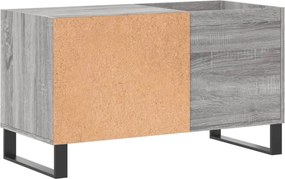 vidaXL Δισκοθήκη Γκρι Sonoma 85 x 38 x 48 εκ. από Επεξεργασμένο Ξύλο