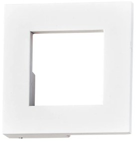 Φωτιστικό Τοίχου-Απλίκα Led Square Santorini 4158500 White Viokef Aluminium