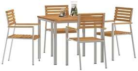 vidaXL Σέτ φαγητού για κήπο 5 pcs