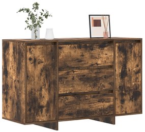 vidaXL Μπουφέ Καπνιστού Δρυός 120x41x75 εκ. Επεξεργασμένο Ξύλο