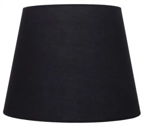 Καπέλο Φωτιστικού Για Ντουί E27 Heronia 14-0173 Black
