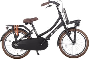 Sturdy 20 Inch 32 cm Girls Coaster Brake Matte black