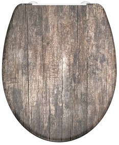 SCHÜTTE Κάθισμα Λεκάνης OLD WOOD με Soft-Close & Σχέδιο από Duroplast