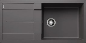 Blanco Metra XL 6 S - Νεροχύτης Κουζίνας Γρανίτη 100x50 - Rock Grey