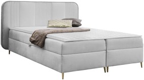 Επενδυμένο κρεβάτι Fandy-Gkri Anoixto-120 x 200 - 205.00Χ150.00Χ135.00cm