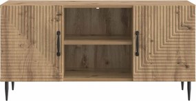 vidaXL Ντουλάπι TV Artisan Δρυς 102 x 34,5 x 50 εκ. Επεξεργασμένο Ξύλο
