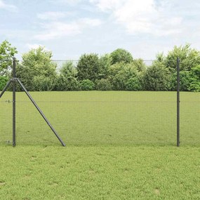 vidaXL Συρματόπλεγμα Γκρι 1,4x50 μ Χάλυβας