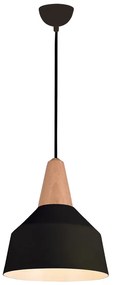 Φωτιστικό Οροφής Μονόφωτο Zambelis 180088 Black Matt