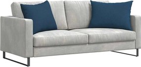 vidaXL Μαξιλάρι Καναπέ 2 pcs Μπλε 70 x 50 cm ύφασμα