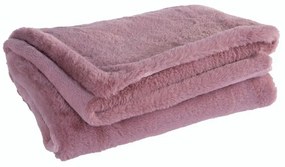 Κουβέρτα Βρεφική Rabbit Fur Hug Rose Nef-Nef Κούνιας 80x110cm Πολυέστερ