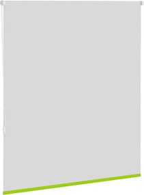 vidaXL Roller Blind Blackout φύλλα πράσινα 135x150 cm Πλάτος υφάσματος