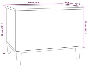 ΤΡΑΠΕΖΑΚΙ ΣΑΛΟΝΙΟΥ ΓΚΡΙ ΣΚΥΡ. 60X44,5X45 ΕΚ. ΕΠΕΞΕΡΓ. ΞΥΛΟ 819568