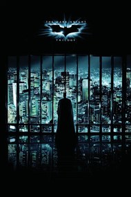 Εικονογράφηση The Dark Knight Trilogy - Night City, (26.7 x 40 cm)
