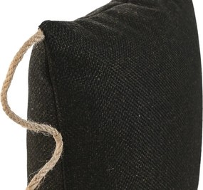 Μαξιλάρι Home ESPRIT Μαύρο 45 x 15 x 45 cm