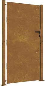 vidaXL Πόρτα Κήπου 100x175 εκ. από Ατσάλι Corten