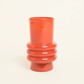 Beauty Home Γυάλινο Βάζο Ελάνη 17 CM