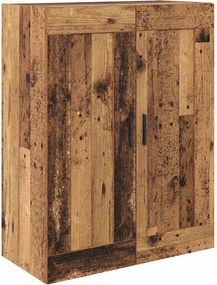 vidaXL Highboard με συρτάρι 2 pcs Παλιό ξύλο Επεξεργασμένο ξύλο