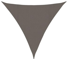 vidaXL Πανί Σκίασης Ανθρακί 4 x 4 x 4 μ. από HDPE 160 γρ/μ²