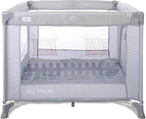PLAYPEN MY PLACE WITH ROOF GREY