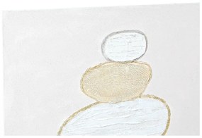 Καμβάς DKD Home Decor Stones Τζίντζερ Καμβάς 60 x 3,8 x 120 cm