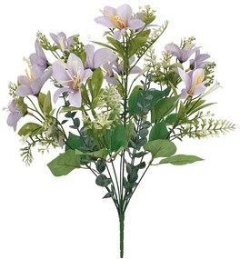 MarHome ΛΙΛΑ ΜΠΟΥΚΕΤΟ ΚΡΙΝΑΚΙA Χ10 &amp; ΕΥΚΑΛΥΠΤΟΣ - Y45cm 12/144ΚΙΒ  00-00002-2