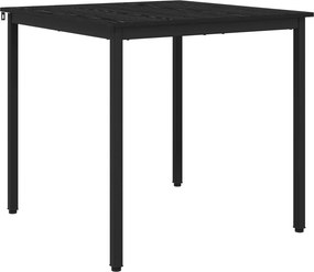 vidaXL Τραπεζαρίες 80 x 80 x 75 cm ΜΕΤΑΛΛΟ