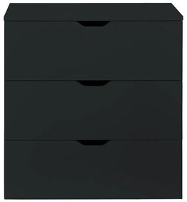 Sally Μπουφές Μαύρος 206x40x86