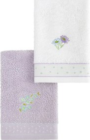 Πετσέτες Χεριών (Σετ 2τμχ) Nima Lavender 420gsm