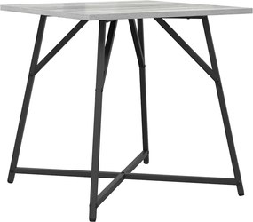 vidaXL Σετ βοηθητικά τραπεζάκια 2 pcs Γκρι Σονομα και Μαύρο