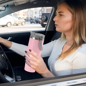 Ποτήρι Θερμός Ανοξείδωτο 900ml με Επιστόμιο και Καλαμάκι