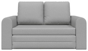 vidaXL Καναπές Κρεβάτι 2 σε 1 Cloud Grey 148x71x83 cm Ύφασμα