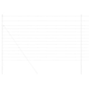 vidaXL Περίφραξη αγρού Ασημί 50 x 1.4 μ Γαλβανισμένος χάλυβας