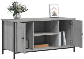 vidaXL Έπιπλο Τηλεόρασης Γκρι Sonoma 100x40x50 εκ. από Επεξεργ. Ξύλο