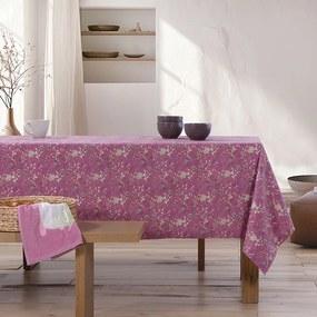 Αλέκιαστο Τραπεζομάντηλο 140x180 Odete Mauve 5205495594637