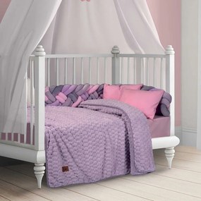 Κουβέρτα Βρεφική 8835 Fleece Lila Greenwich Polo Club Cuddle 80x110cm Polyester,Chinlon